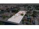 Aerial view of the property highlighting its spacious lot size, and prime location within a residential neighborhood at 4805 Jay Ave, Las Vegas, NV 89130