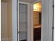 Bathroom view showcases granite vanity countertop and bath mirror at 5185 Indian River Dr # 223, Las Vegas, NV 89103