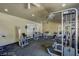 Well-equipped community gym featuring multiple fitness machines for residents at 5185 Indian River Dr # 223, Las Vegas, NV 89103