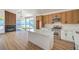 Modern kitchen featuring white countertops, cabinets, and stainless appliances at 5321 Marietta Ave, Las Vegas, NV 89108