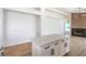 Modern kitchen island with wood floors and recessed lighting at 5321 Marietta Ave, Las Vegas, NV 89108