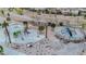 Aerial view of community playground with modern equipment and picnic shelter at 541 Tokopah Falls St, Las Vegas, NV 89138