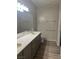 Bathroom featuring dual sinks, and plenty of counter space at 6092 Fox Creek Ave, Las Vegas, NV 89122