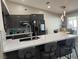 Modern kitchen featuring a large island, sleek cabinetry, and stainless steel appliances at 6248 Sapporo Cir, Las Vegas, NV 89110
