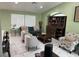 Comfortable living room with stylish furniture, marble floors, and great natural lighting at 6248 Sapporo Cir, Las Vegas, NV 89110