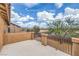 Outdoor balcony featuring desert views at 7095 Mountain Den Ave, Las Vegas, NV 89179