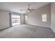 Bedroom featuring sliding door access to the balcony at 7095 Mountain Den Ave, Las Vegas, NV 89179