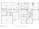 Detailed floor plan showcases bedroom sizes, closet locations, and bathroom layouts at 7095 Mountain Den Ave, Las Vegas, NV 89179