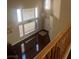 Bright living room with soaring ceilings and hardwood floors offers natural light and open space at 9365 Sparkling Waters Ave, Las Vegas, NV 89129