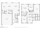 Detailed floorplan showcasing the layout of the kitchen, bedrooms, and living areas at 9876 Heather Moore Ave, Las Vegas, NV 89166