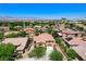 Scenic aerial view showcasing the home's location in a lush, green residential area at , North Las Vegas, NV 89084