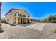 Large backyard showcasing a covered patio area, ideal for enjoying the outdoors at , North Las Vegas, NV 89084