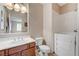 Accessible bathroom with a walk-in bathtub and a vanity with sink at , North Las Vegas, NV 89084
