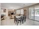 Open-concept dining area seamlessly connects to the living room, ideal for Gathering gatherings and guests at , North Las Vegas, NV 89084