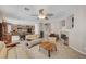 Spacious living area with an open layout, fireplace, and dining area, perfect for entertaining at , North Las Vegas, NV 89084