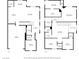 Floor plans for both levels displaying the dimensions and layout of all rooms at 10116 Skye Castle Dr, Las Vegas, NV 89166