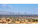 Expansive Las Vegas city view from a rooftop vantage point on a clear day at 1038 Delbrook Ave, Henderson, NV 89012