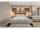 Relaxing bedroom suite featuring a king bed and comfortable sitting area at 135 E Harmon Ave # 3816, Las Vegas, NV 89109