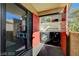 Private balcony featuring a washer and dryer laundry closet at 2451 N Rainbow Blvd # 2076, Las Vegas, NV 89108