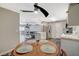Spacious layout connecting the kitchen, dining area, and living room in a unified open concept at 2451 N Rainbow Blvd # 2076, Las Vegas, NV 89108
