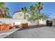 Inviting backyard with stylish patio furniture, perfect for outdoor relaxation and entertaining with mature trees at 2586 Begonia Valley Ave, Henderson, NV 89074