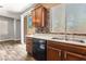 Kitchen area featuring stainless steel sink and appliances at 28 Yellow Flame Ave, North Las Vegas, NV 89084