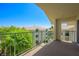 Balcony with a community view of lush landscaping and blue skies at 3550 Bay Sands Dr # 3006, Laughlin, NV 89029