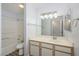 Bright bathroom featuring a large mirror and vanity at 3550 Bay Sands Dr # 3006, Laughlin, NV 89029