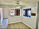 Cozy dining area with attractive laminate flooring and stylish light fixture at 3729 La Junta Dr, Las Vegas, NV 89120