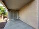 Cozy covered patio area with secure access and ample shade at 4749 Golden Shimmer Ave, Las Vegas, NV 89139