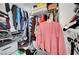 Walk-in closet with wire shelving for organized storage solutions at 6320 Desert Leaf St # 101, North Las Vegas, NV 89081