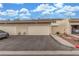 Image showcasing the garage exteriors of attached homes, featuring low-maintenance landscaping at 768 Lawrence Dr, Henderson, NV 89015