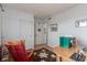 Office featuring a desk, rocking chair, and wood-look flooring at 768 Lawrence Dr, Henderson, NV 89015