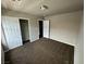 Large bedroom with neutral carpet, large closet, and neutral paint at 8116 Russell Creek Ct, Las Vegas, NV 89139