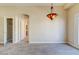 Neutral bedroom with walk-in closet, adjoining bath, and modern lighting at 8717 Tom Noon Ave # 101, Las Vegas, NV 89178