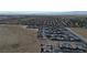 An aerial view of the community highlighting the landscape and surrounding homes at 9570 Thistle Creek Ave, Las Vegas, NV 89178