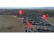Aerial view of the neighborhood highlighting the house's location and community at 9570 Thistle Creek Ave, Las Vegas, NV 89178