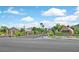 Inviting community entrance with manicured landscaping and stone signage at 11022 Saint Rafael St, Las Vegas, NV 89141