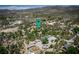 Remote cabin community with green location marker and surrounding mountainous landscapes in the background at 18480 State Hwy 160, Las Vegas, NV 89161