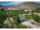 Secluded cabin in the Nevada mountains with lush green trees offering privacy and serenity at 18480 State Hwy 160, Las Vegas, NV 89161
