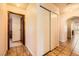 Hallway with closet leading to other parts of the home at 1950 Abarth St, Las Vegas, NV 89142