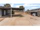 Backyard with a carport and plenty of space for outdoor enjoyment at 2301 Maverick St, Las Vegas, NV 89108