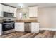 Modern kitchen featuring stainless steel appliances and granite countertops at 2301 Maverick St, Las Vegas, NV 89108
