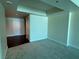 Cozy bedroom features plush carpeting and easy access to en-suite bathroom at 2700 Las Vegas Blvd # 2811, Las Vegas, NV 89109