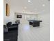 Bright game room featuring a pool table and comfortable seating, offering a perfect space for leisure and entertainment at 3047 Van Buskirk Cir, Las Vegas, NV 89121