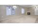 Living room featuring a cozy fireplace, neutral color palette and plenty of light at 3351 Indian Shadow St # 204, Las Vegas, NV 89129