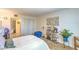 Comfortable bedroom featuring hardwood floors, closet space, and natural light for a cozy feel at 3930 University Center Dr # 706, Las Vegas, NV 89119