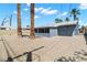 Spacious backyard with desert landscaping and enclosed patio area, great for outdoor living at 4301 San Joaquin Ave, Las Vegas, NV 89102