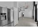 Modern kitchen featuring stainless steel appliances and an open floor plan at 4604 Barnes Ct, Las Vegas, NV 89147