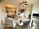 Cozy living room features hardwood floors, neutral colors, and bright, natural light at 6313 Snap Ridge St # 201, North Las Vegas, NV 89081